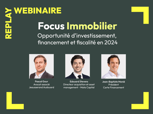 Replay - webinaire immobilier